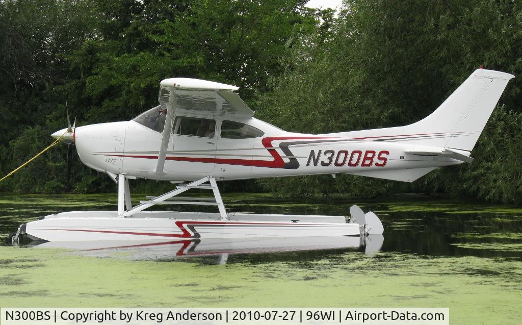 N300BS, 1980 Cessna 182Q Skylane C/N 18267647, Cessna 182Q Skylane moored at AirVenture 2010.