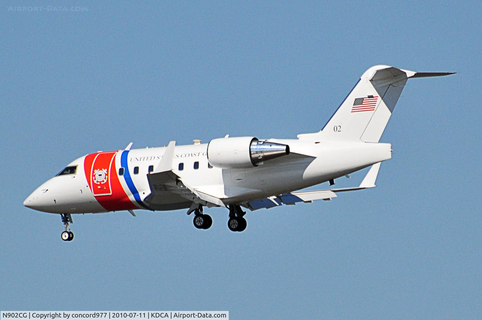 02, 2005 Bombardier C-143A Challenger (604/CL-600-2B16) C/N 5427, Seen at KDCA on 7/11/2010