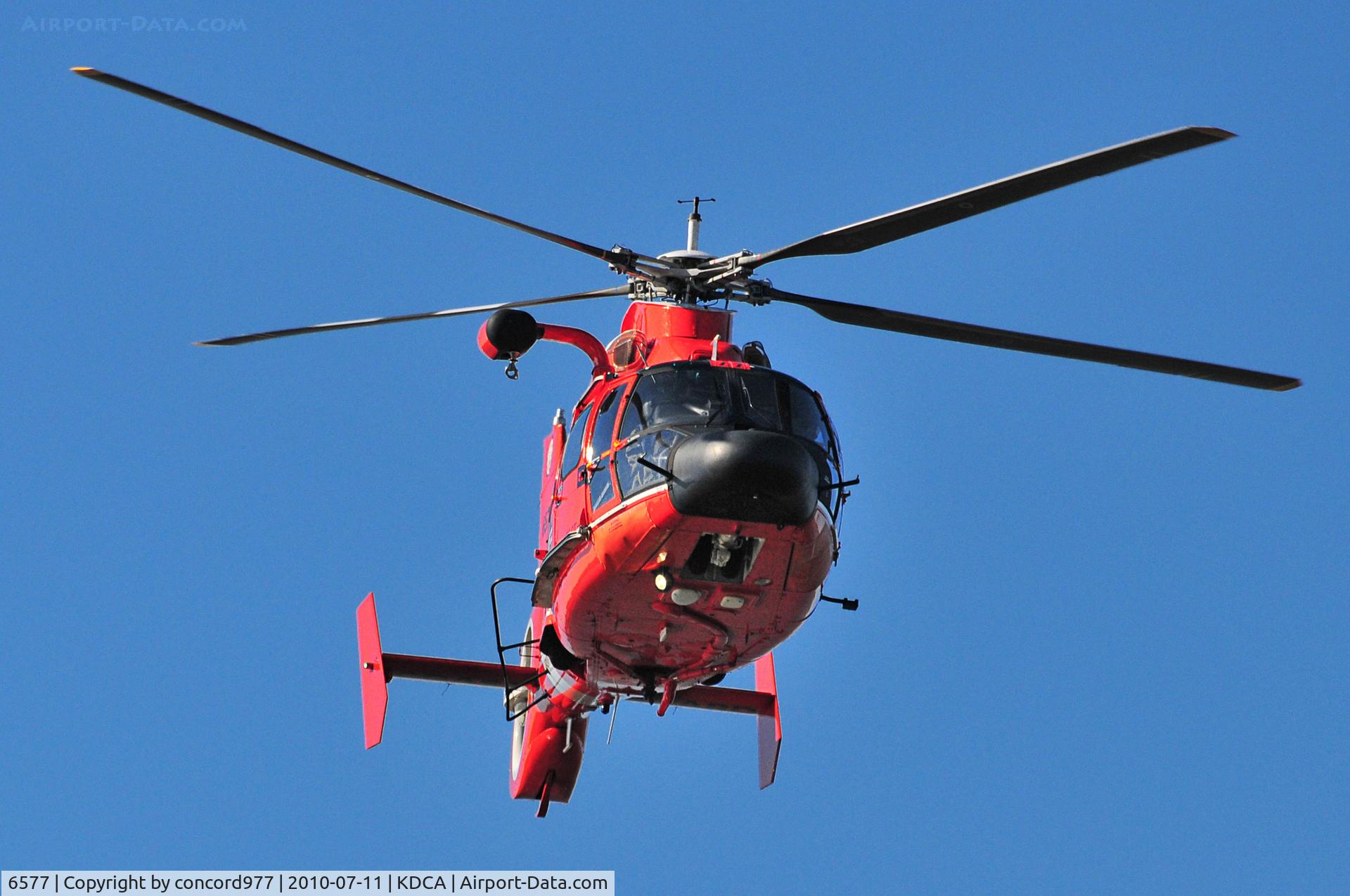 6577, Aérospatiale HH-65A Dolphin C/N 6274, Seen at KDCA on 7/11/2010