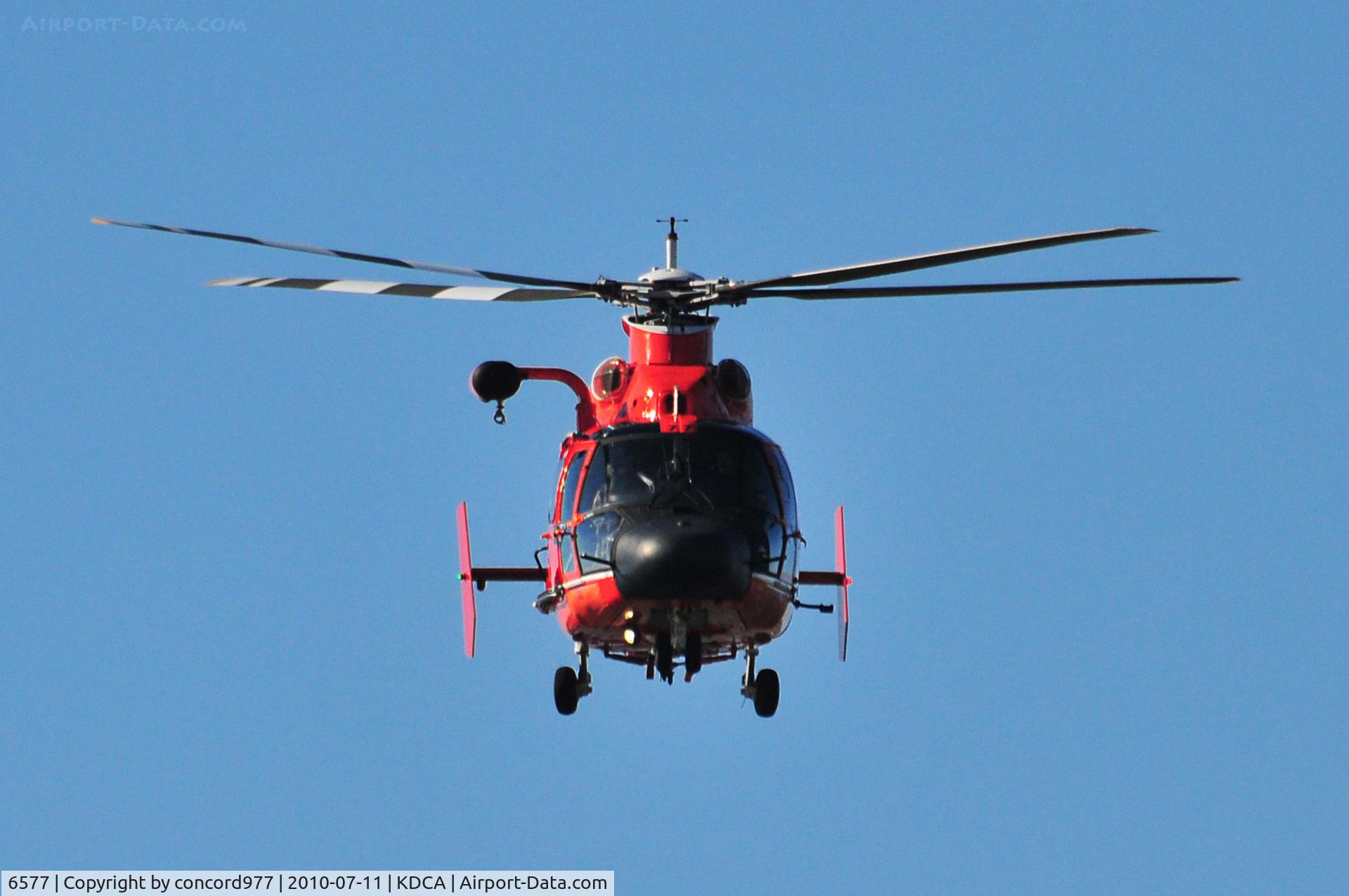 6577, Aérospatiale HH-65A Dolphin C/N 6274, Seen at KDCA on 7/11/2010