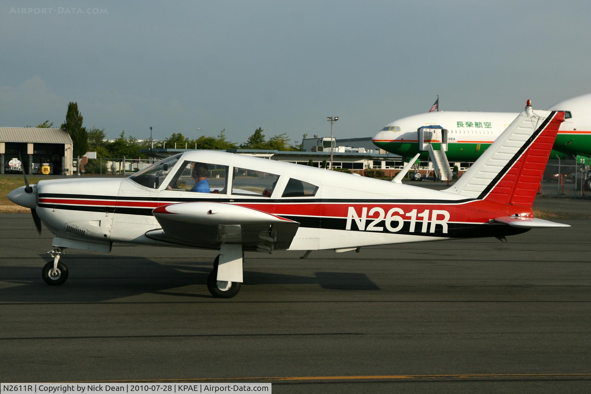 N2611R, 1969 Piper PA-28R-200 C/N 28R-35669, KPAE