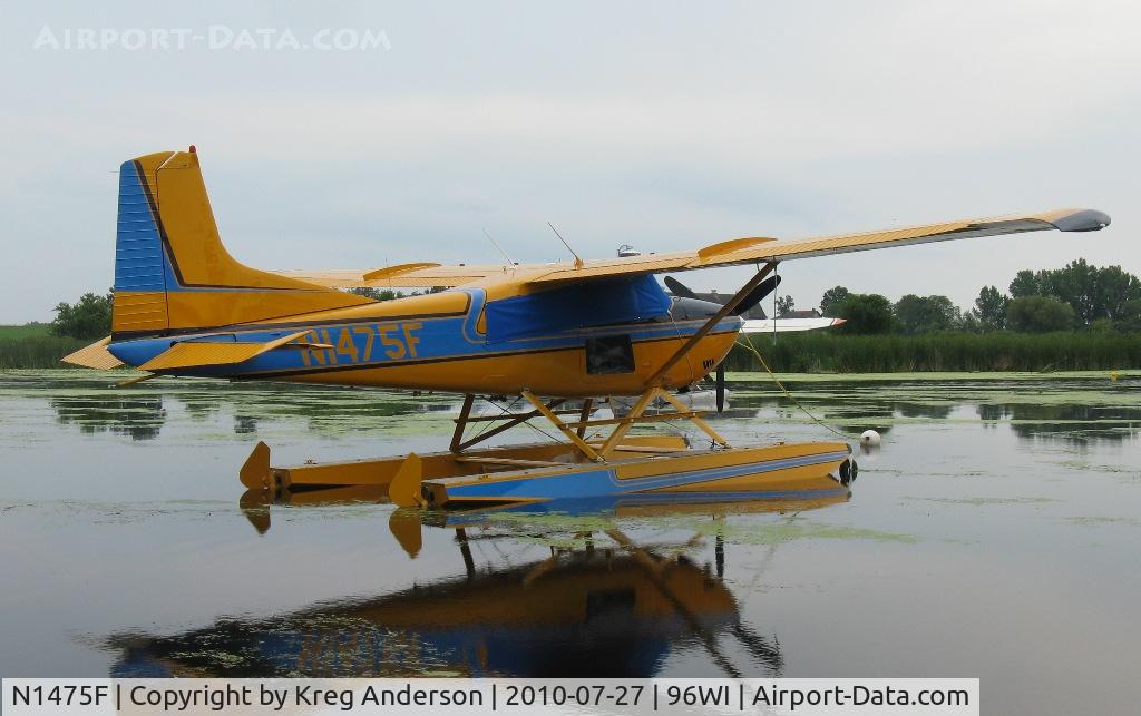 N1475F, 1975 Cessna A185F Skywagon 185 C/N 18502853, Cessna A185F Skywagon moored at AirVenture 2010.