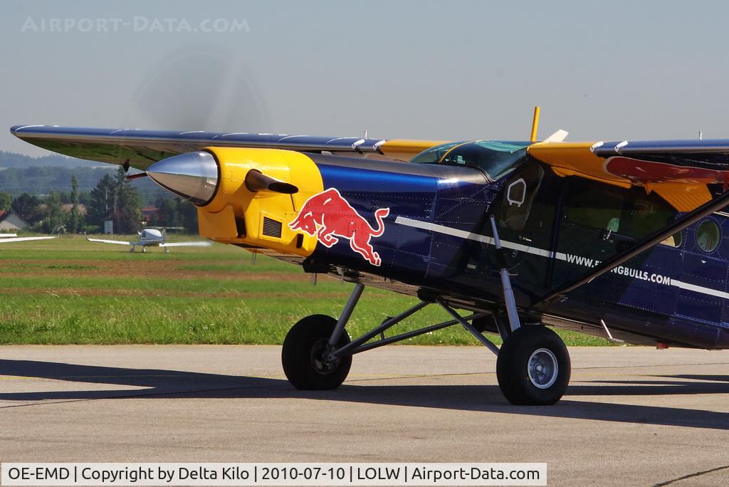 OE-EMD, Pilatus PC-6/B2-H4 Turbo Porter C/N 928, 100 years Airfield Wels-Flying Bulls