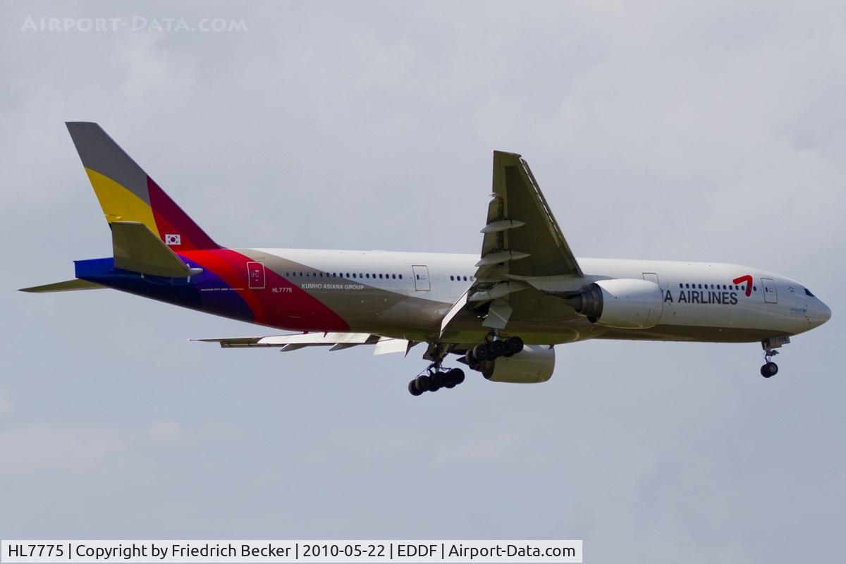HL7775, 2008 Boeing 777-28E/ER C/N 30862, on final RW07R