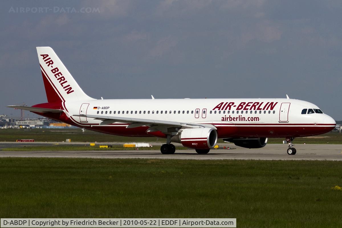 D-ABDP, 2007 Airbus A320-214 C/N 3093, line up for departure