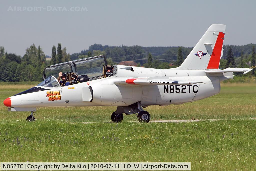 N852TC, 1985 SIAI-Marchetti S-211 C/N 017/03-003, 100 years Airfield Wels-Thornton Corporation