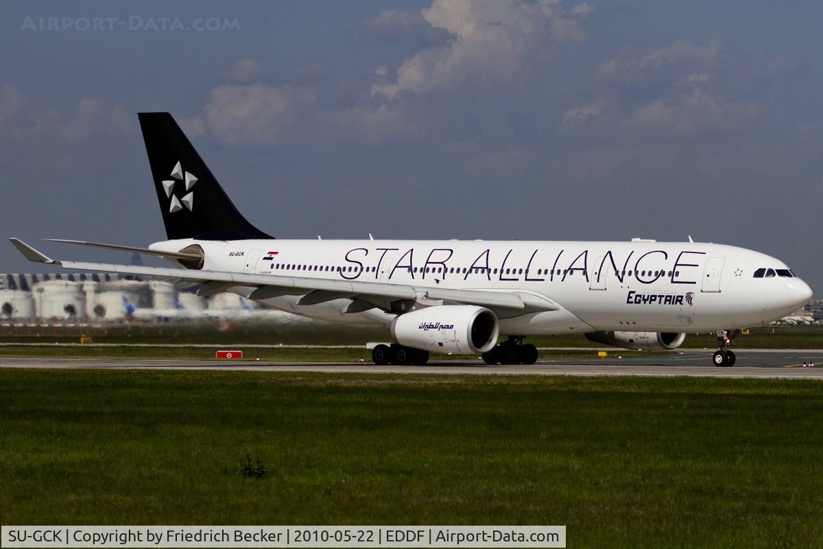 SU-GCK, 2006 Airbus A330-243 C/N 726, departing via RW18W