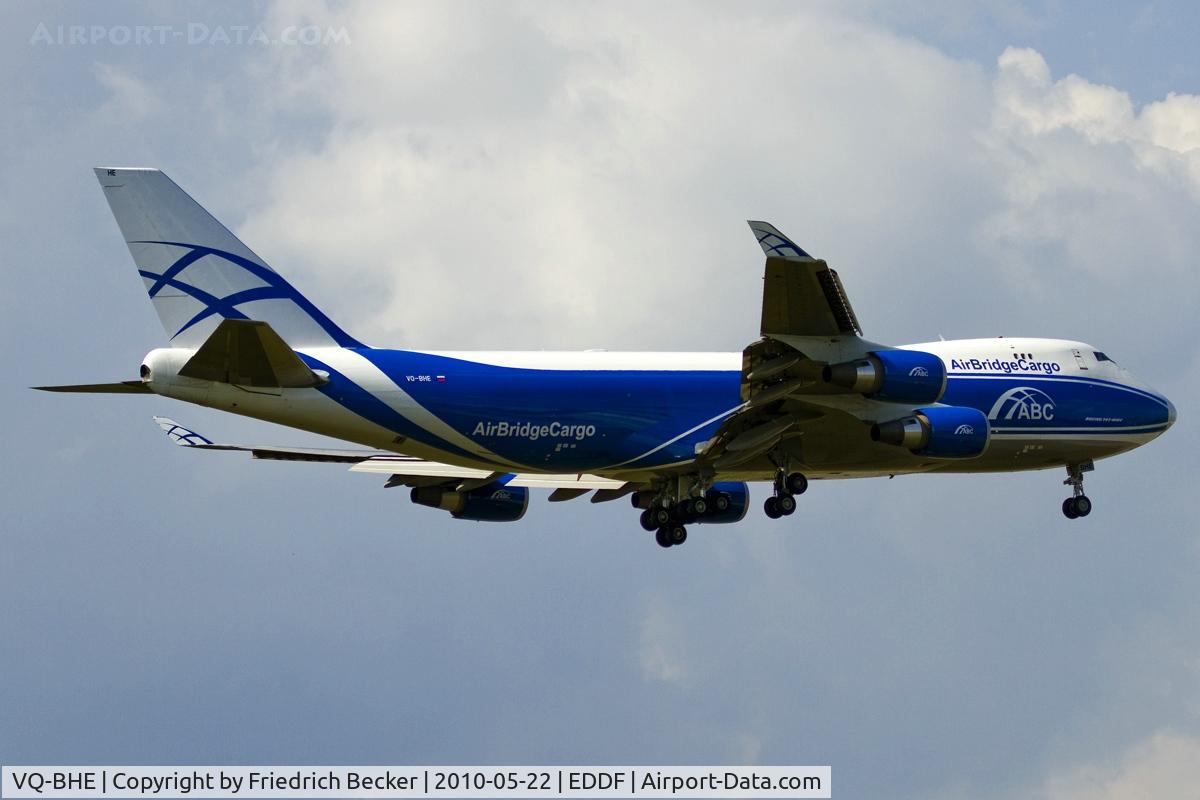 VQ-BHE, 2008 Boeing 747-4KZF (SCD) C/N 36784, on final RW07R