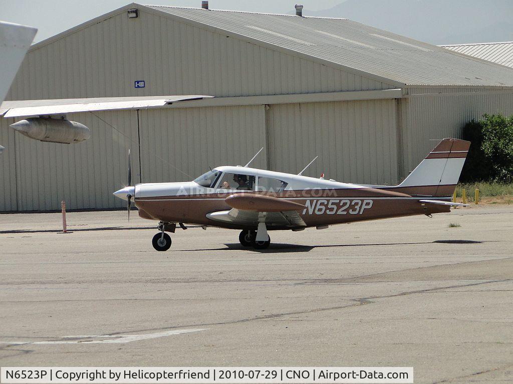 N6523P, 1959 Piper PA-24-250 Comanche C/N 24-1645, After landing, taxiing back towards the tower