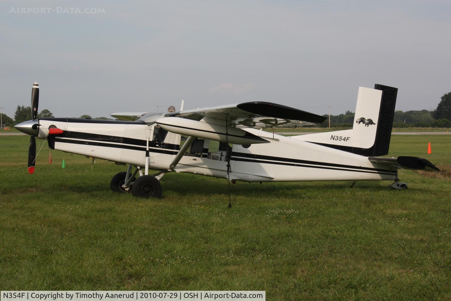 N354F, 1967 Fairchild PC-6/B2-H2 Turbo Porter C/N 2010, 1967 Fairchild Heli-porter PILATUS PC6/B2-H2, c/n: 2010