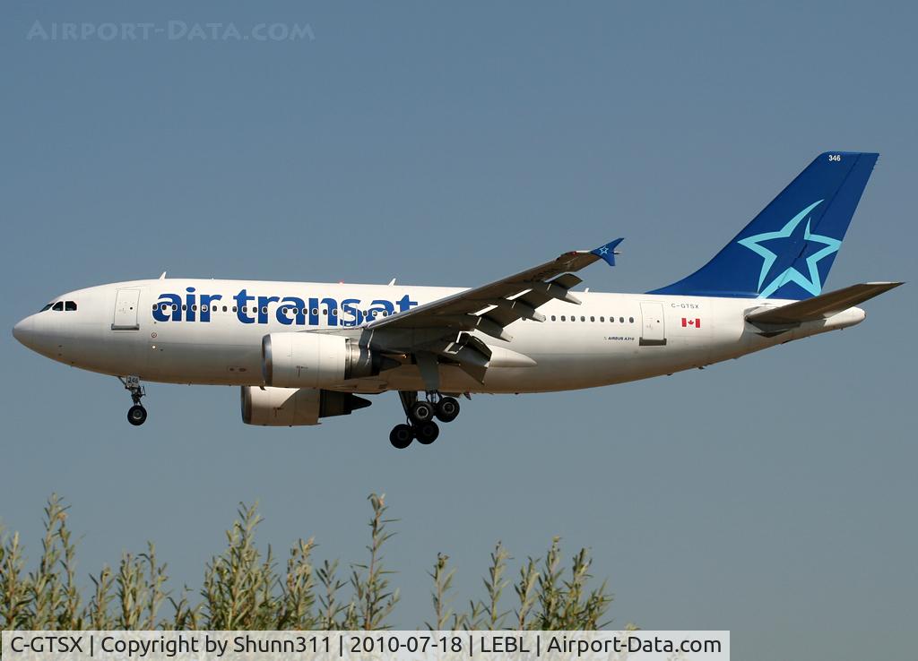 C-GTSX, 1989 Airbus A310-304 C/N 527, Landing rwy 25R