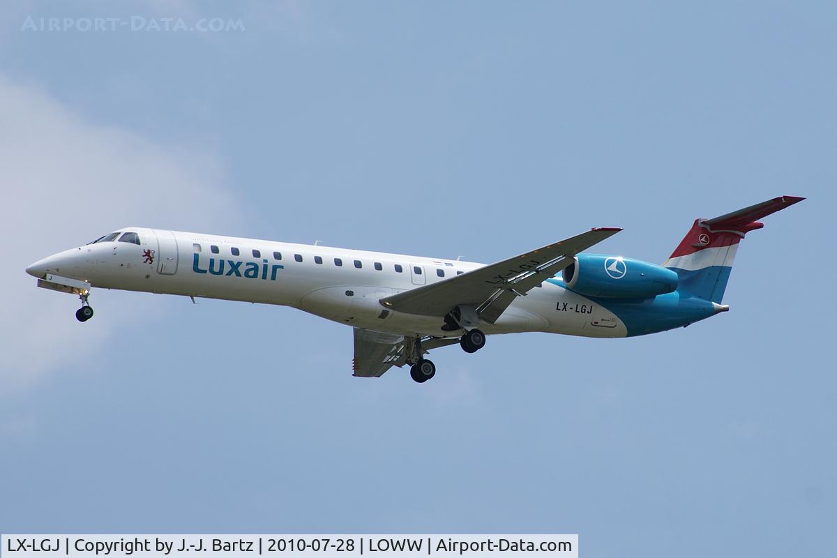 LX-LGJ, 2001 Embraer EMB-145LU (ERJ-145LU) C/N 145395, DSLR-A230 (55-200 mm); www.haj-spotter.de.tf