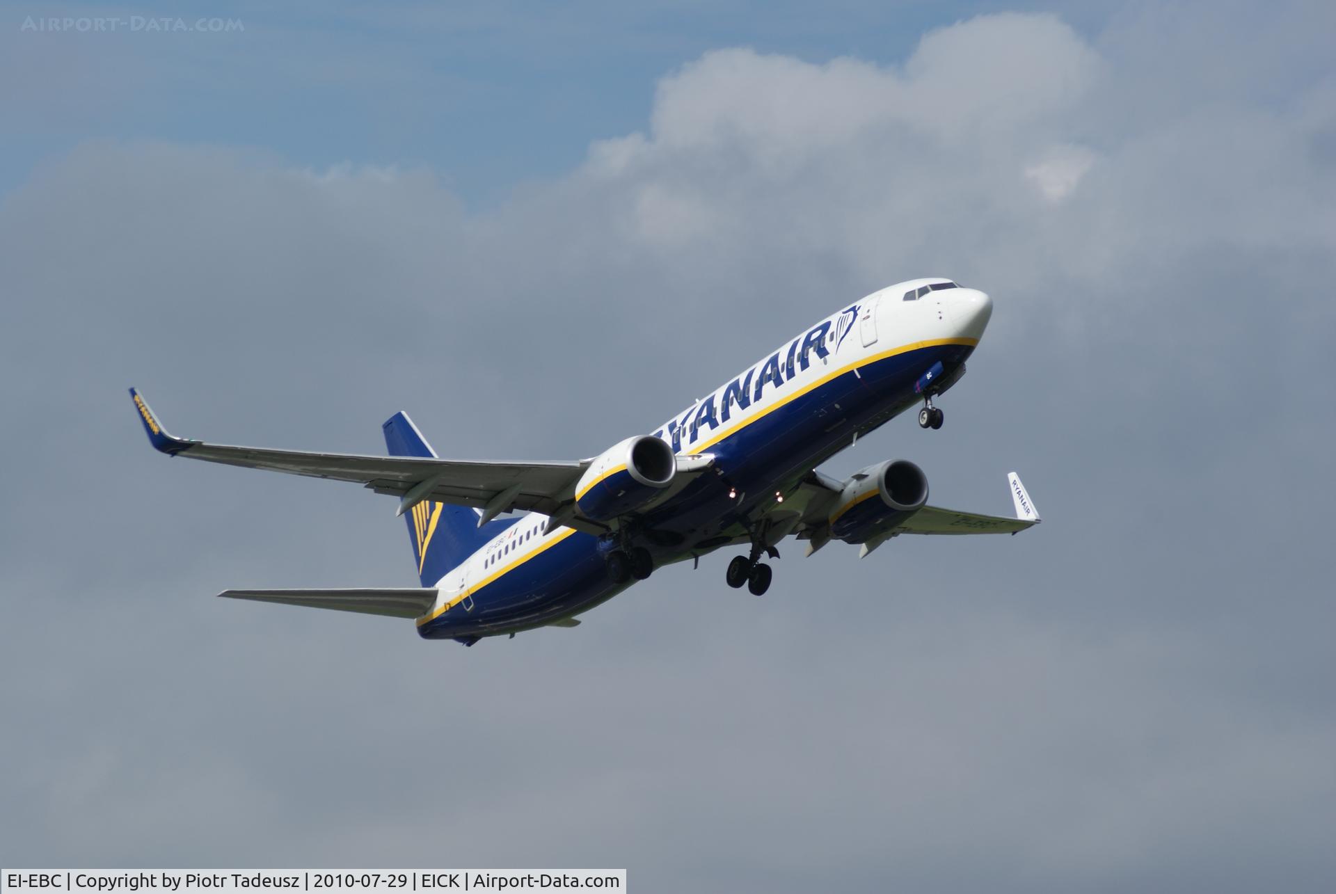 EI-EBC, 2009 Boeing 737-8AS C/N 37520, Cork