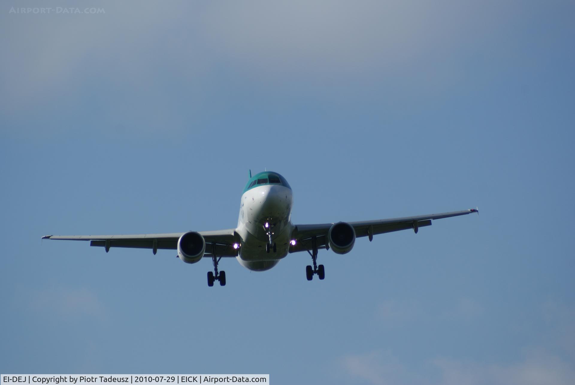 EI-DEJ, 2005 Airbus A320-214 C/N 2364, Landing