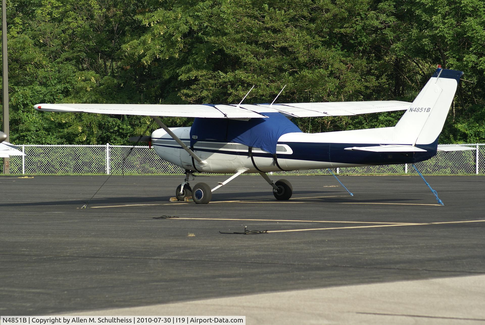 N4851B, 1979 Cessna 152 C/N 15283673, 1979 Cessna 152