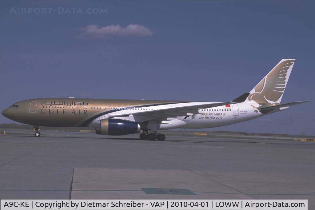 A9C-KE, 2000 Airbus A330-243 C/N 334, Gulf Air Airbus 330-200