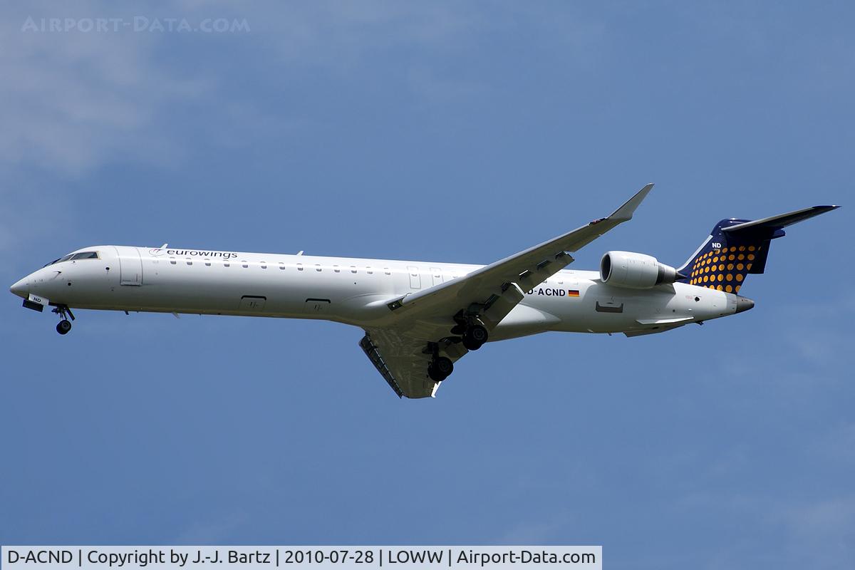D-ACND, 2009 Bombardier CRJ-701 (CL-600-2C10) Regional Jet C/N 15238, DSLR-A230 (55-200 mm); www.haj-spotter.de.tf
