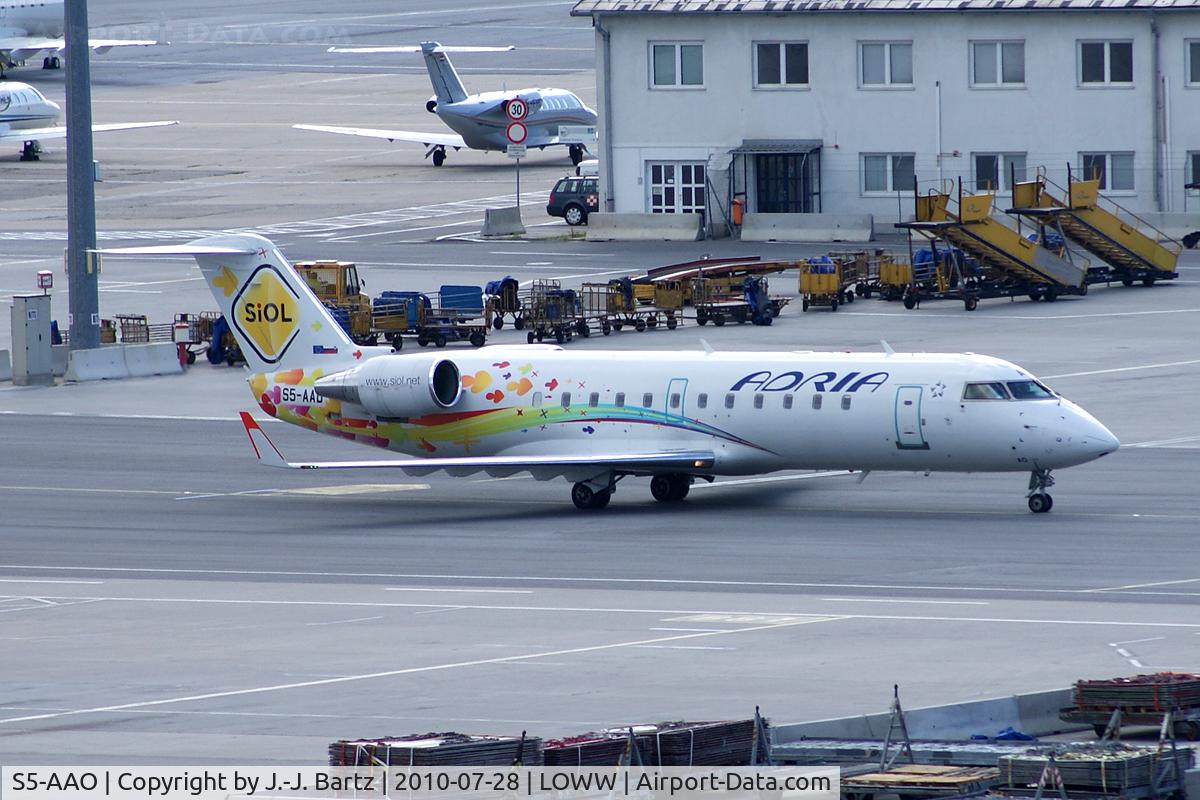 S5-AAO, 2008 Bombardier CRJ-900 NG (CL-600-2D24) C/N 15215, DSLR-A230 (55-200 mm); www.haj-spotter.de.tf
