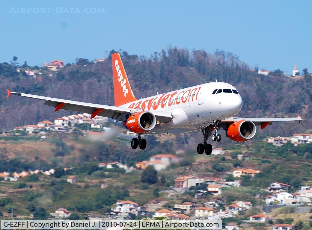 G-EZFF, 2009 Airbus A319-111 C/N 3844, Easy Jet