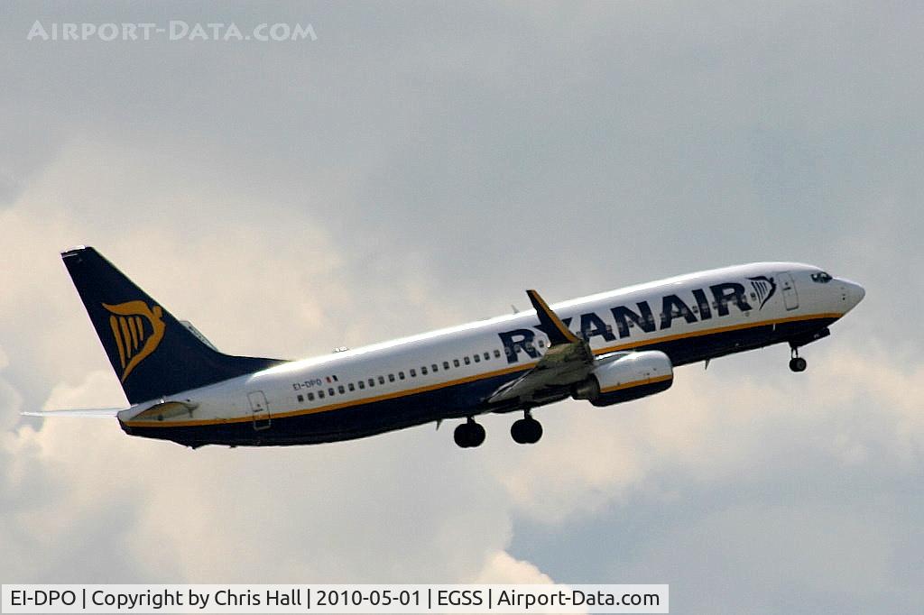 EI-DPO, 2007 Boeing 737-8AS C/N 33612, Ryanair