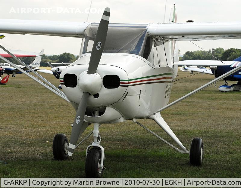 G-ARKP, 1961 Piper PA-22-108 Colt Colt C/N 22-8364, SHOT AT HEADCORN