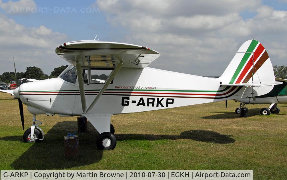 G-ARKP, 1961 Piper PA-22-108 Colt Colt C/N 22-8364, SHOT AT HEADCORN