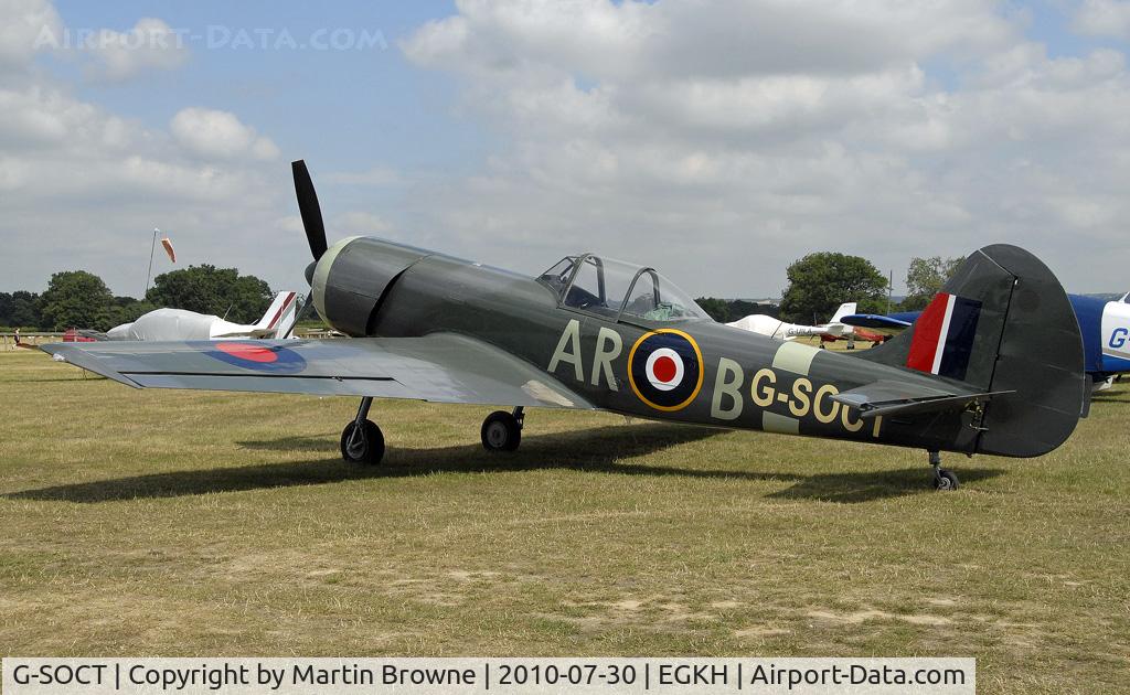 G-SOCT, 1984 Yakovlev Yak-50 C/N 842804, SHOT AT HEADCORN