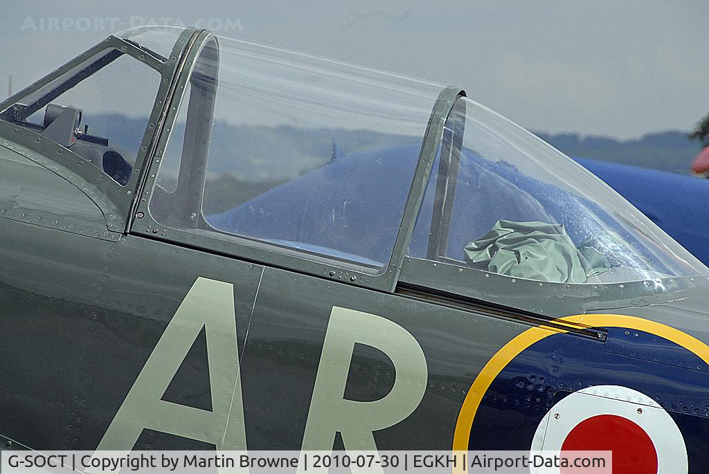 G-SOCT, 1984 Yakovlev Yak-50 C/N 842804, COCKPIT CLOSE UP