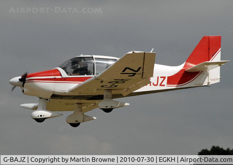 G-BAJZ, 1972 Robin DR-400-108  Dauphin 2+2 C/N 759, SHOT AT HEADCORN