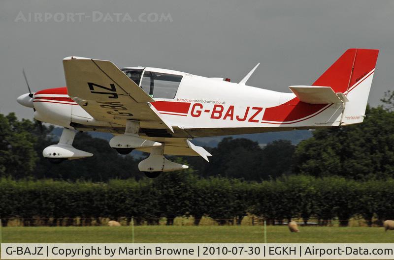 G-BAJZ, 1972 Robin DR-400-108  Dauphin 2+2 C/N 759, SHOT AT HEADCORN