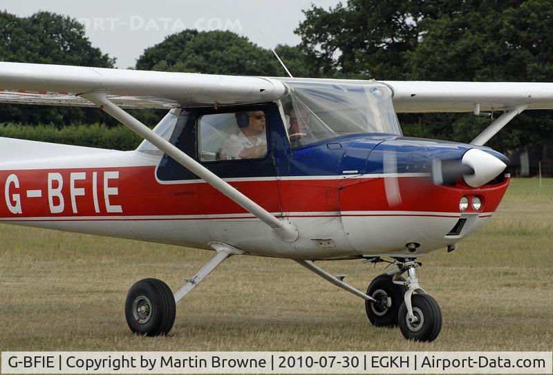 G-BFIE, 1977 Reims FRA150M Aerobat C/N 0331, SHOT AT HEADCORN