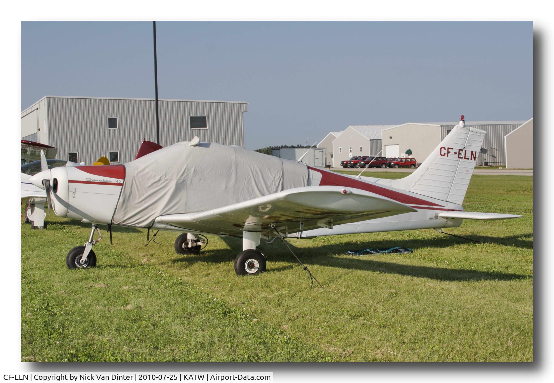 CF-ELN, 1964 Piper PA-28-140 C/N 28-20109, Sure KATW is nice ... I still want to go to Oshkosh!