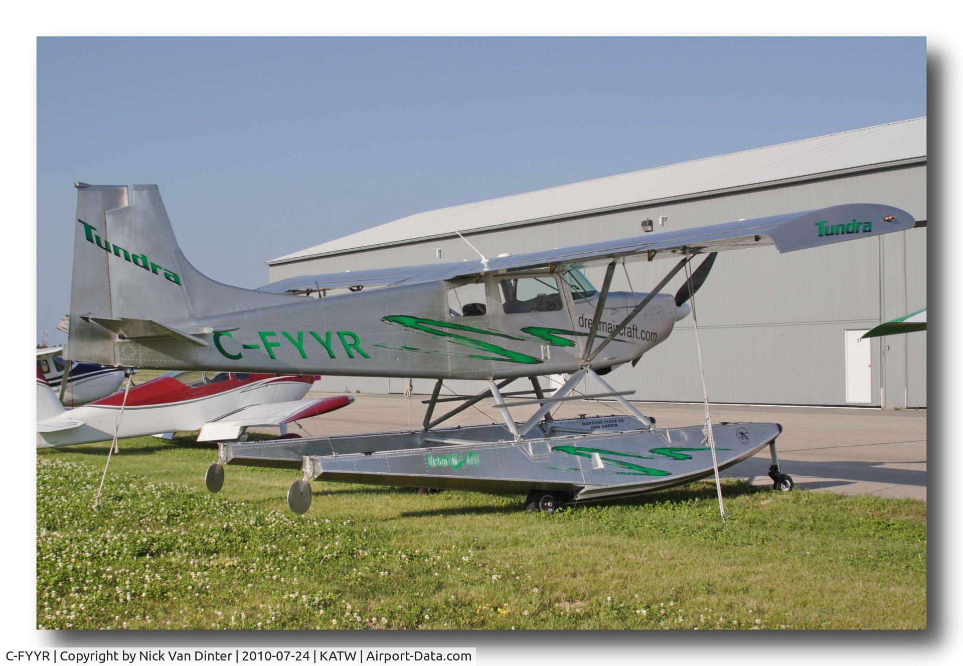 C-FYYR, 2008 Dream Aircraft Tundra C/N DR-TN-335-FTN-08, Sure KATW is nice ... I still want to go to Oshkosh!