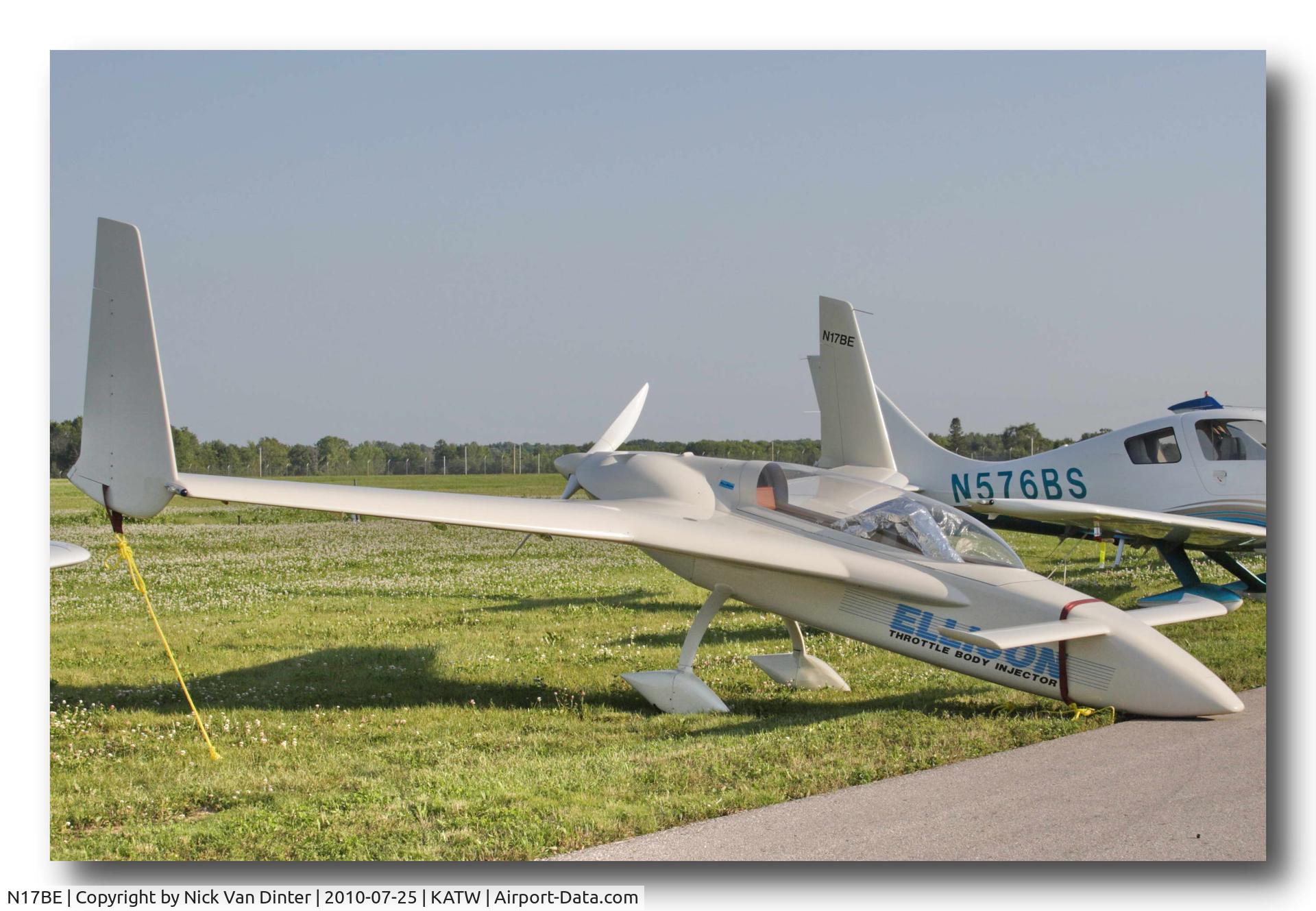 N17BE, Rutan Long-EZ C/N 1471, Sure KATW is nice ... I still want to go to Oshkosh!