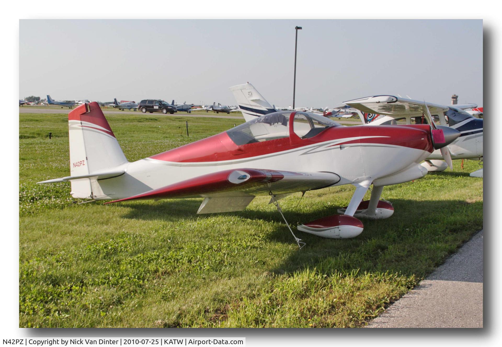 N42PZ, 2007 Van's RV-7 C/N 72404, Sure KATW is nice ... I still want to go to Oshkosh!