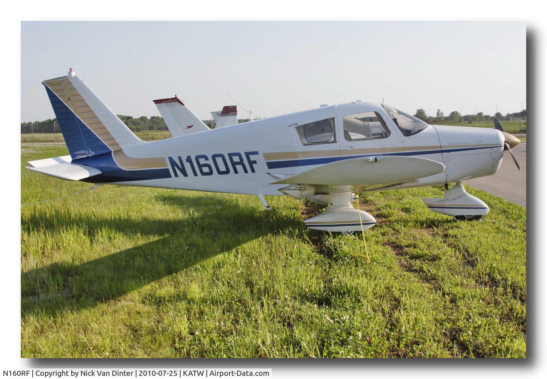 N160RF, 1966 Piper PA-28-140 C/N 28-21867, Sure KATW is nice ... I still want to go to Oshkosh!