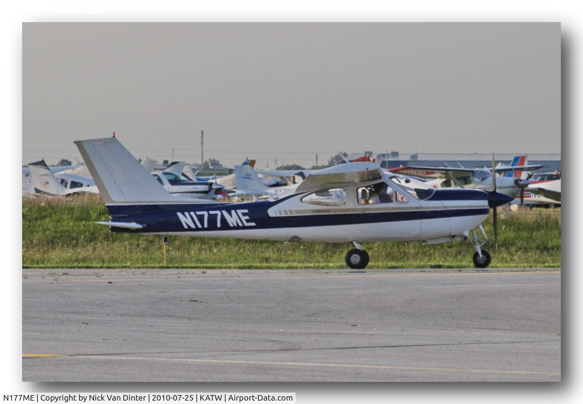 N177ME, 1976 Cessna 177RG Cardinal C/N 177RG0926, Sure KATW is nice ... I still want to go to Oshkosh!