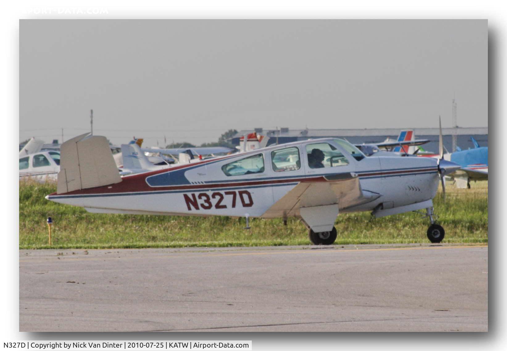 N327D, 1965 Beech S35 Bonanza C/N D-7801, Sure KATW is nice ... I still want to go to Oshkosh!