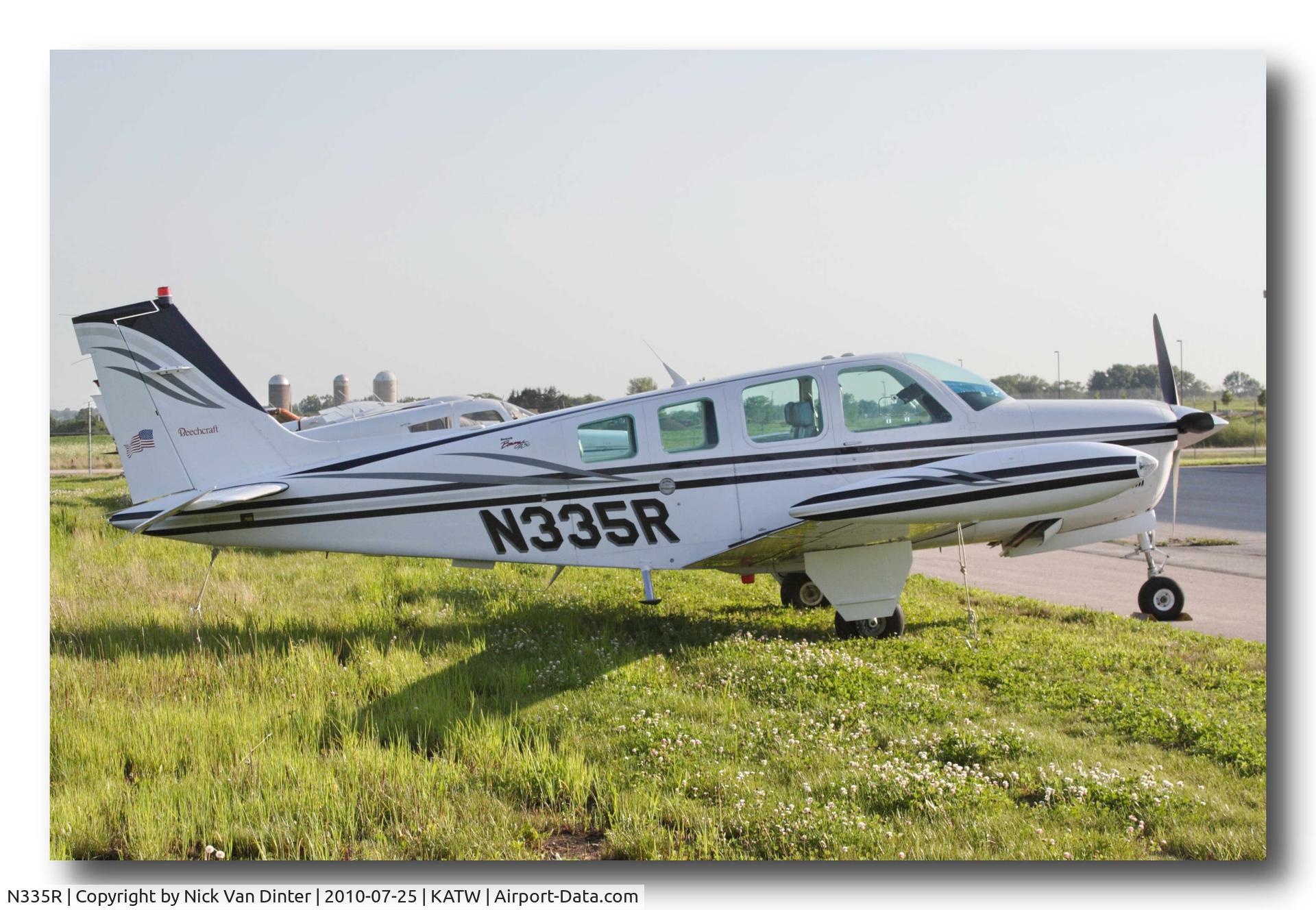 N335R, 2000 Raytheon Aircraft Company A36 Bonanza C/N E-3335, Sure KATW is nice ... I still want to go to Oshkosh!