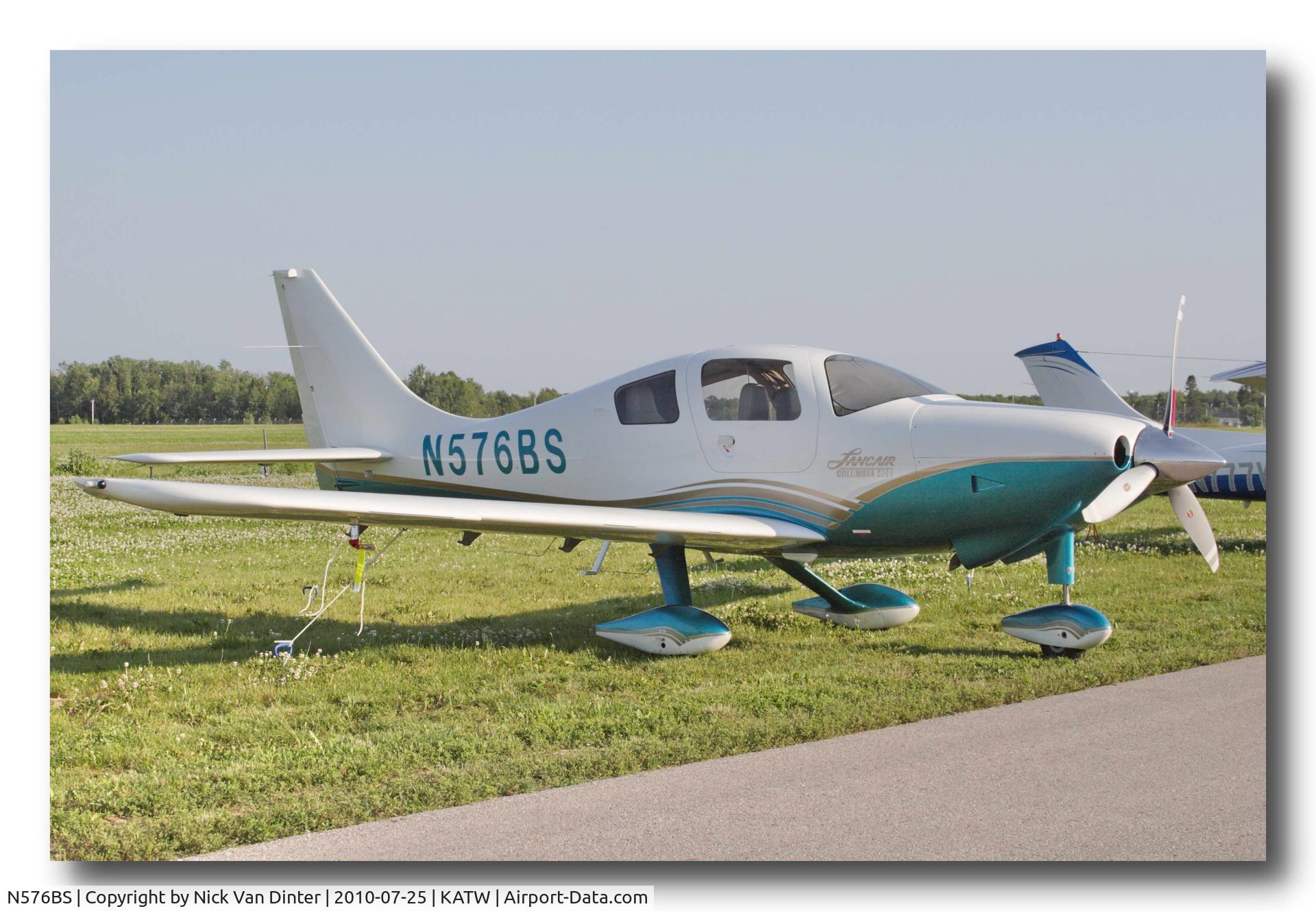 N576BS, 2005 Lancair LC41-550FG C/N 41059, Sure KATW is nice ... I still want to go to Oshkosh!