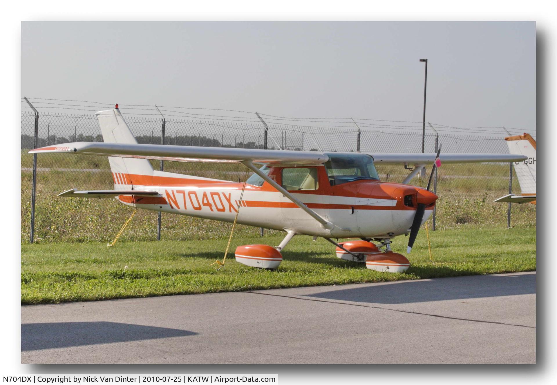 N704DX, 1976 Cessna 150M C/N 15078539, Sure KATW is nice ... I still want to go to Oshkosh!