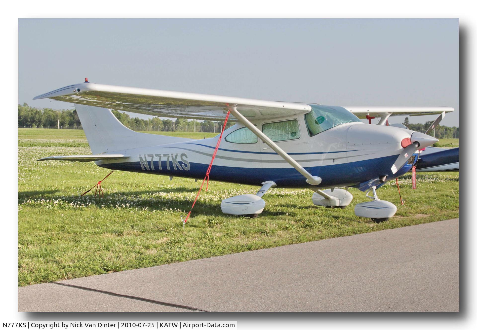 N777KS, 1978 Cessna 182Q Skylane C/N 18266736, Sure KATW is nice ... I still want to go to Oshkosh!