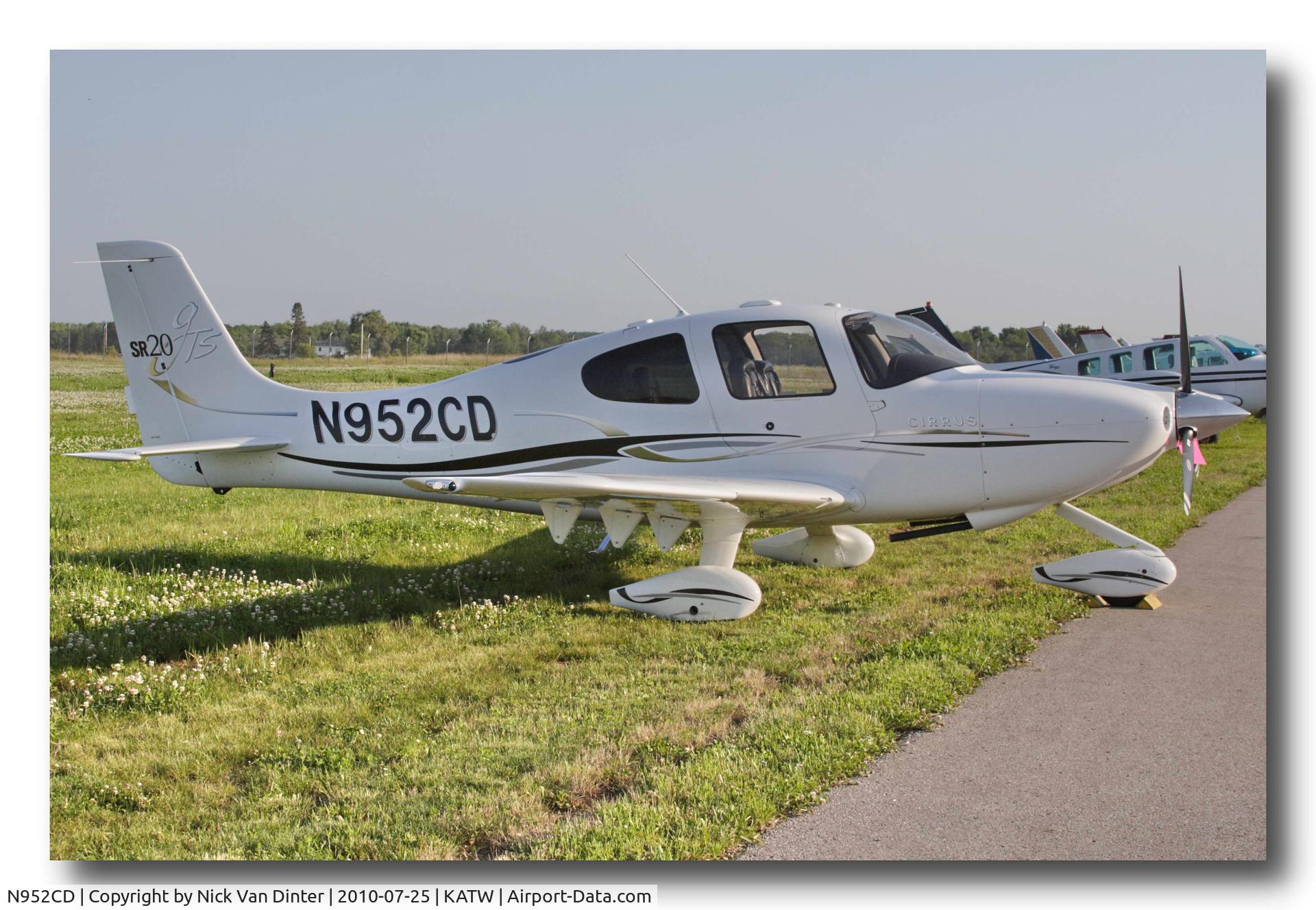 N952CD, 2006 Cirrus SR20 C/N 1621, Sure KATW is nice ... I still want to go to Oshkosh!