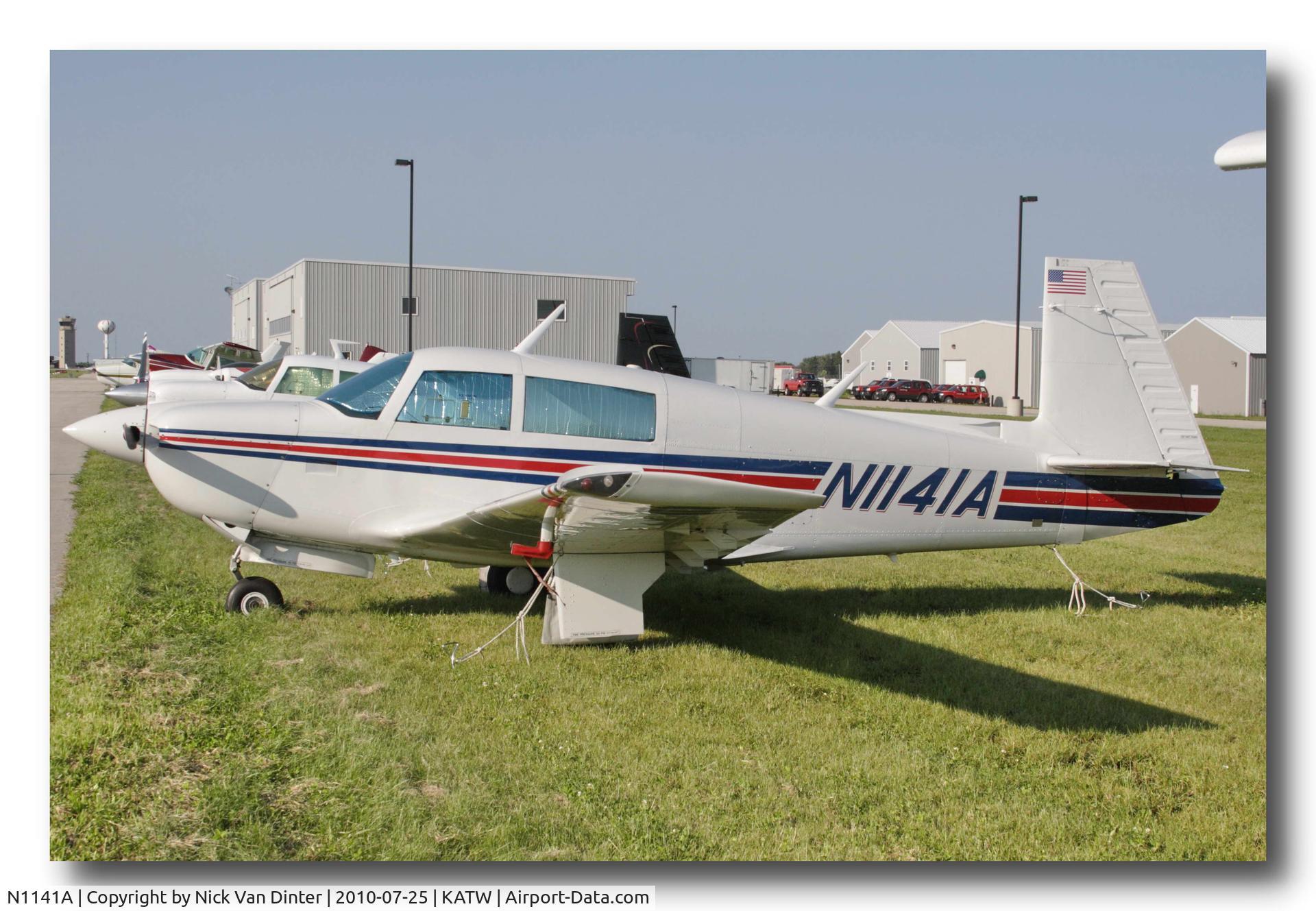 N1141A, 1981 Mooney M20J 201 C/N 24-1164, Sure KATW is nice ... I still want to go to Oshkosh!