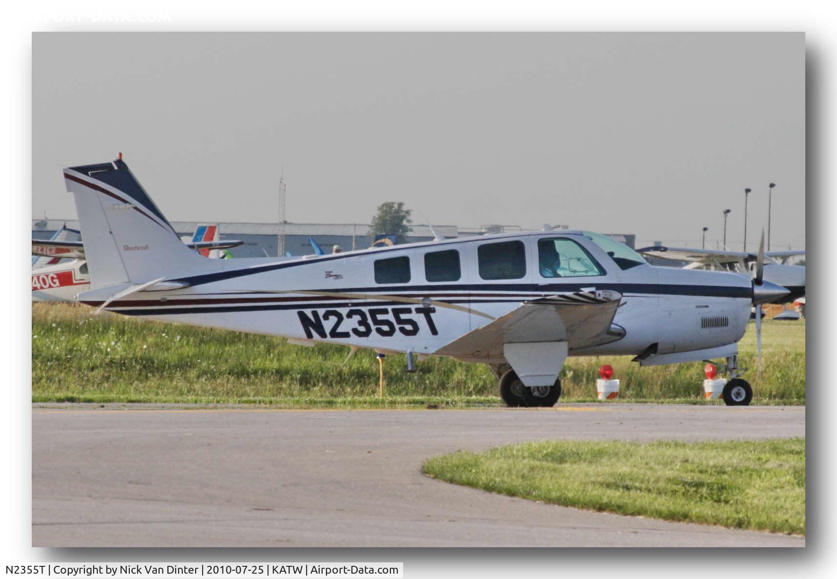 N2355T, 1998 Raytheon Aircraft Company A36 Bonanza C/N E-3195, Sure KATW is nice ... I still want to go to Oshkosh!