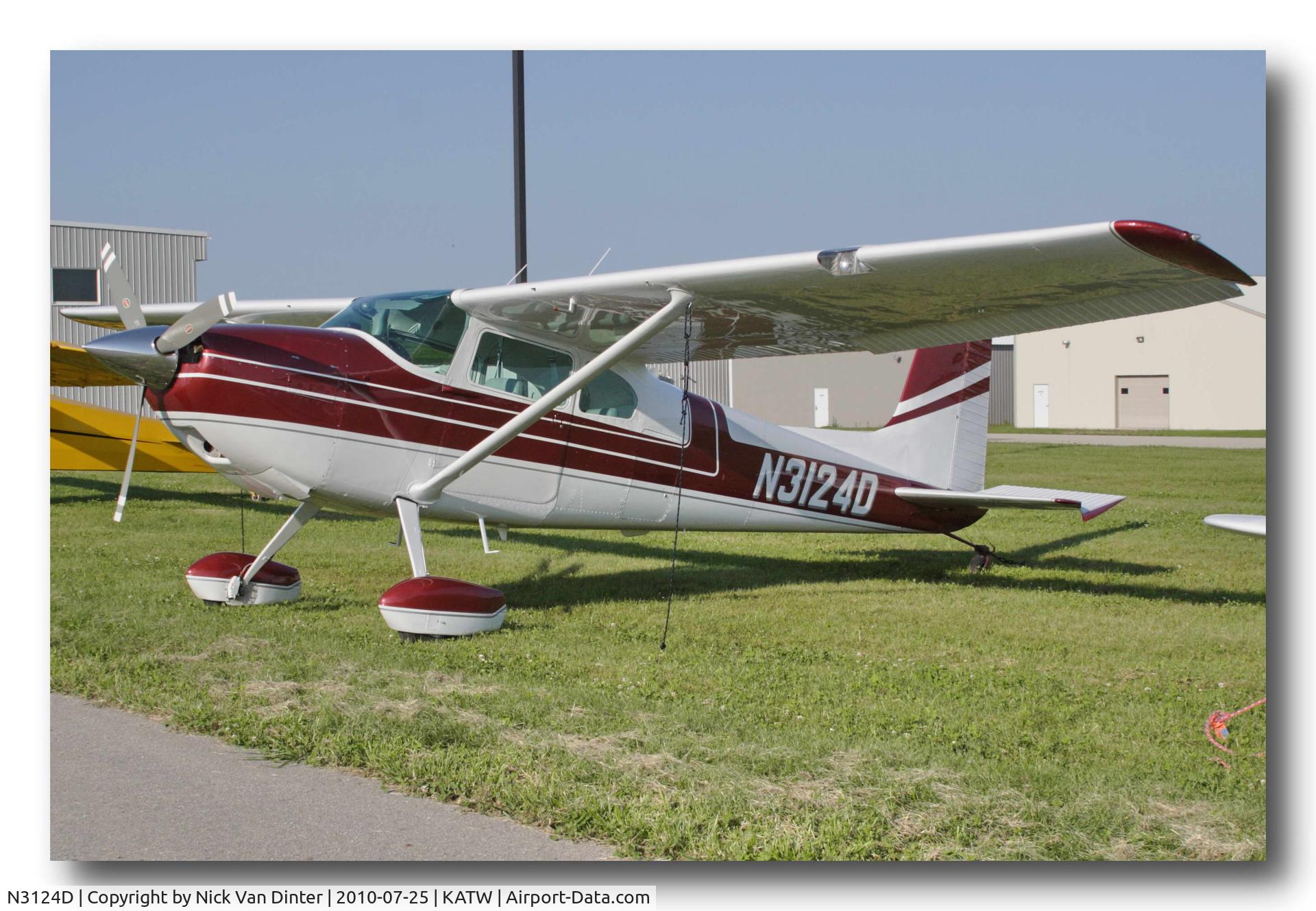 N3124D, 1955 Cessna 180 C/N 31922, Sure KATW is nice ... I still want to go to Oshkosh!