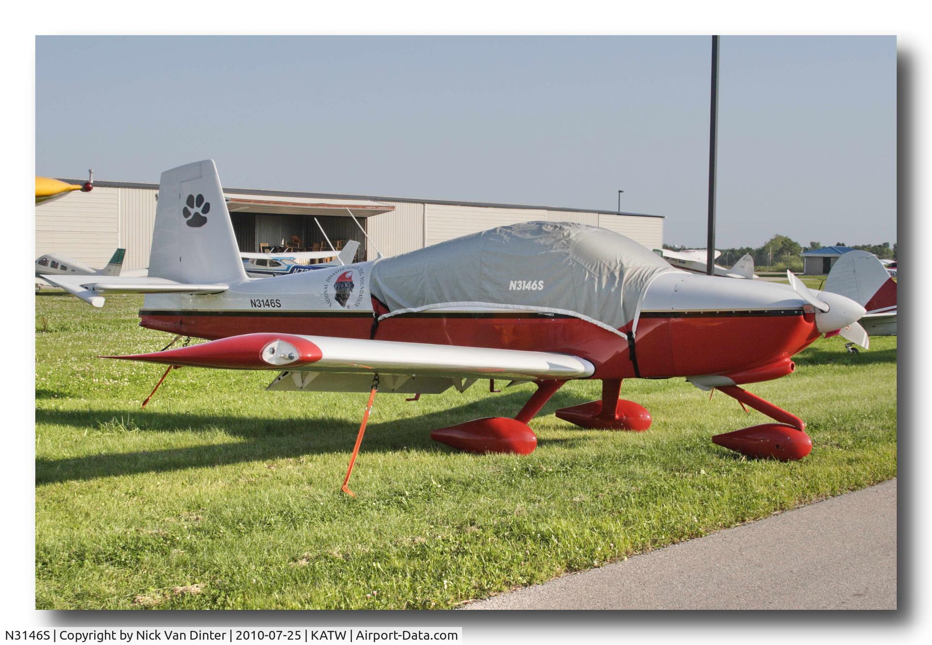 N3146S, 2005 Vans RV-10A C/N 40047, Sure KATW is nice ... I still want to go to Oshkosh!