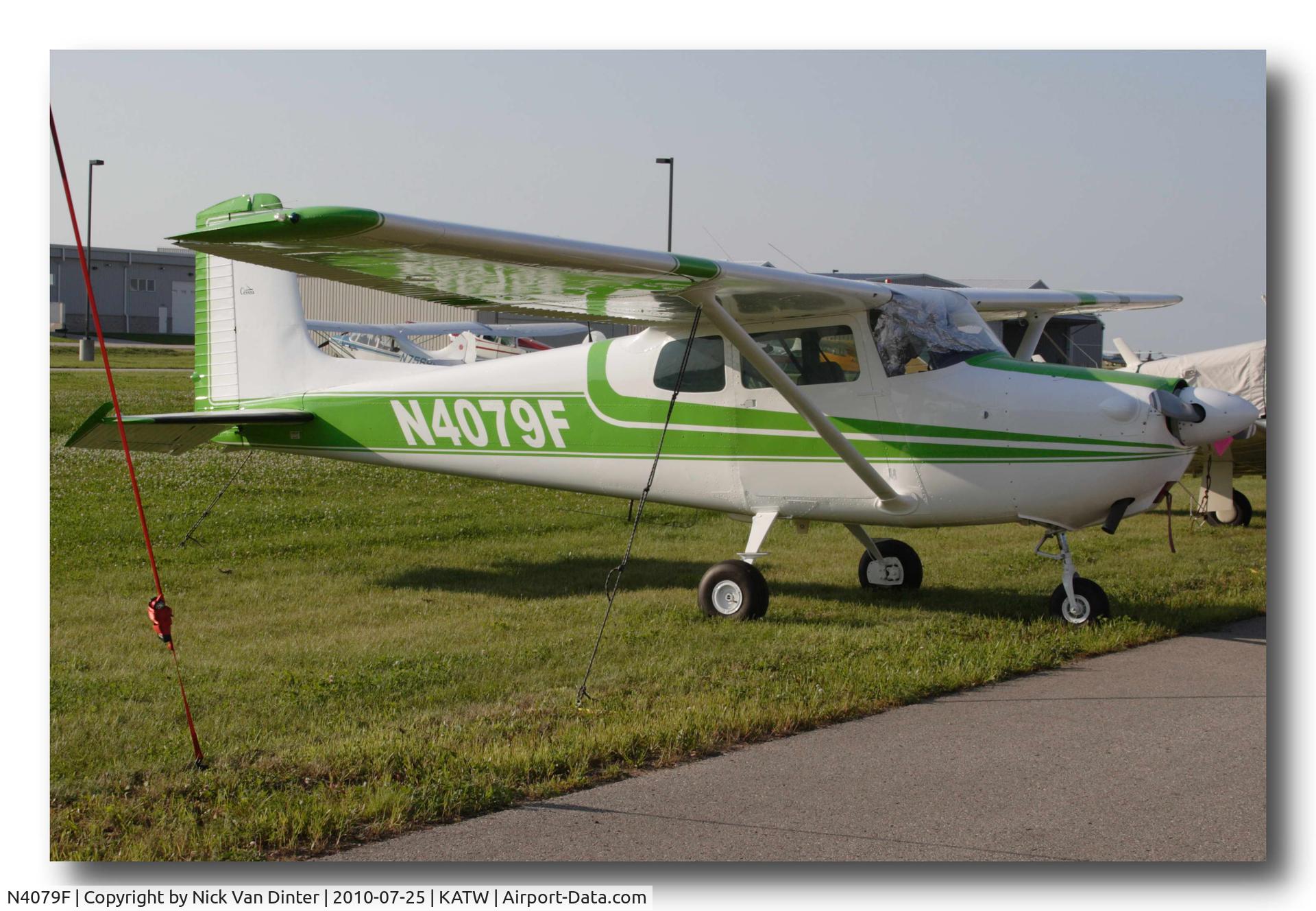 N4079F, 1958 Cessna 172 C/N 36979, Sure KATW is nice ... I still want to go to Oshkosh!