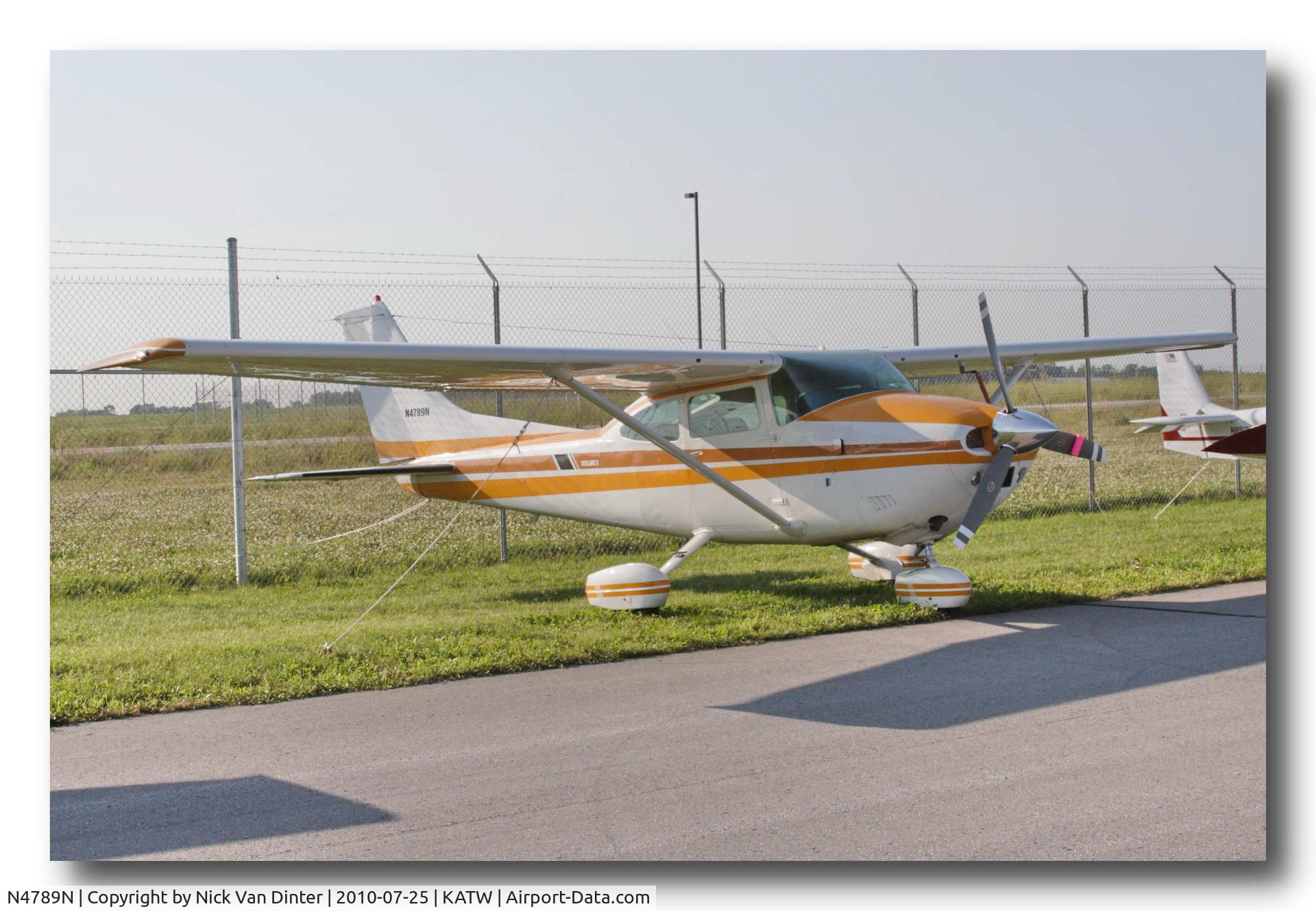 N4789N, 1980 Cessna 182Q Skylane C/N 18267409, Sure KATW is nice ... I still want to go to Oshkosh!