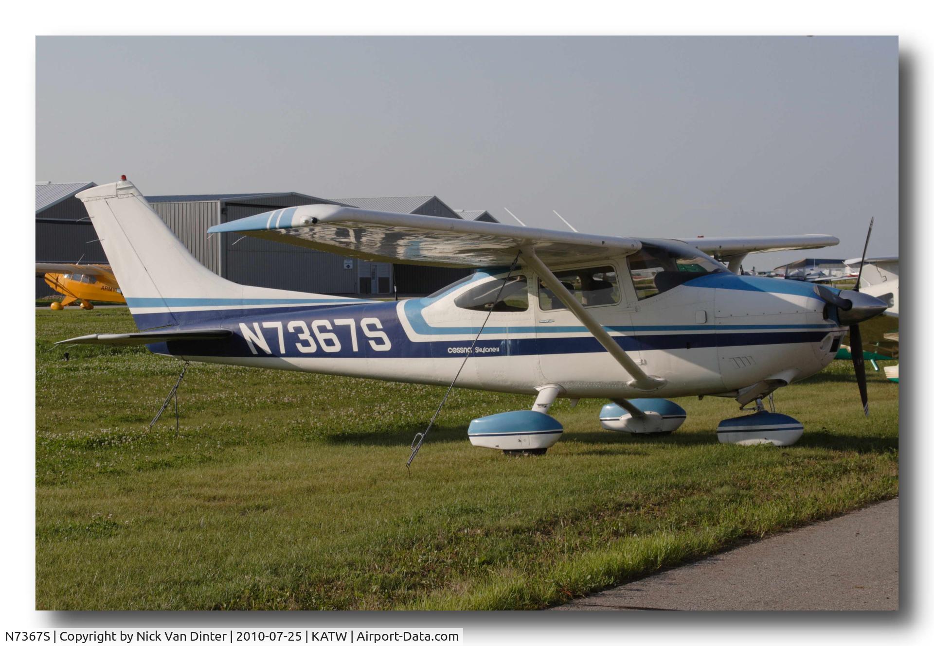 N7367S, 1976 Cessna 182P Skylane C/N 18265158, Sure KATW is nice ... I still want to go to Oshkosh!